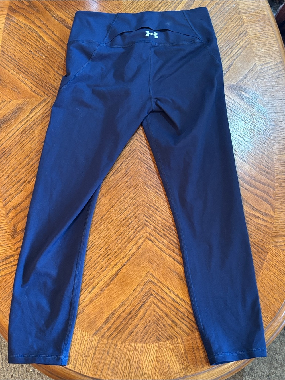 Under Armour Deep Navy High-Rise Performance Leggings